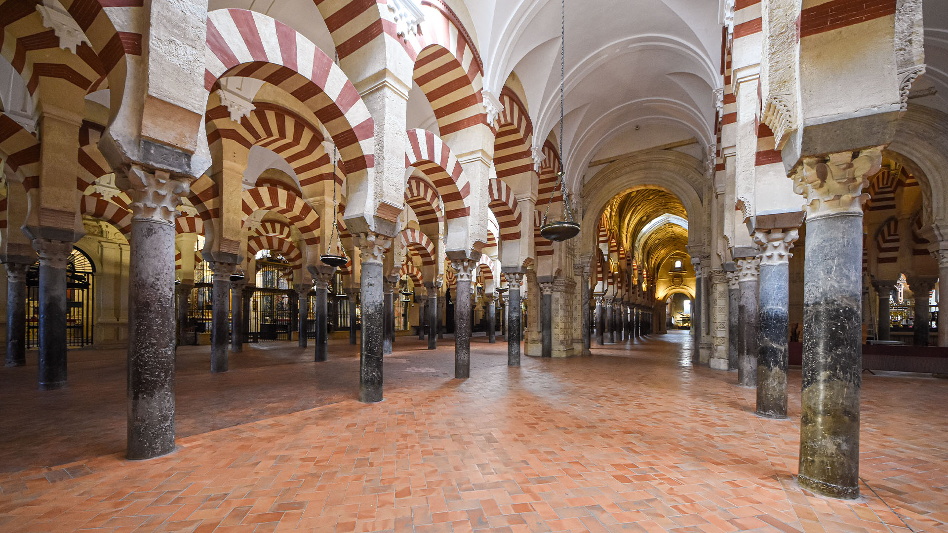 Arches inside Córdoba’s Mosque-Cathedral