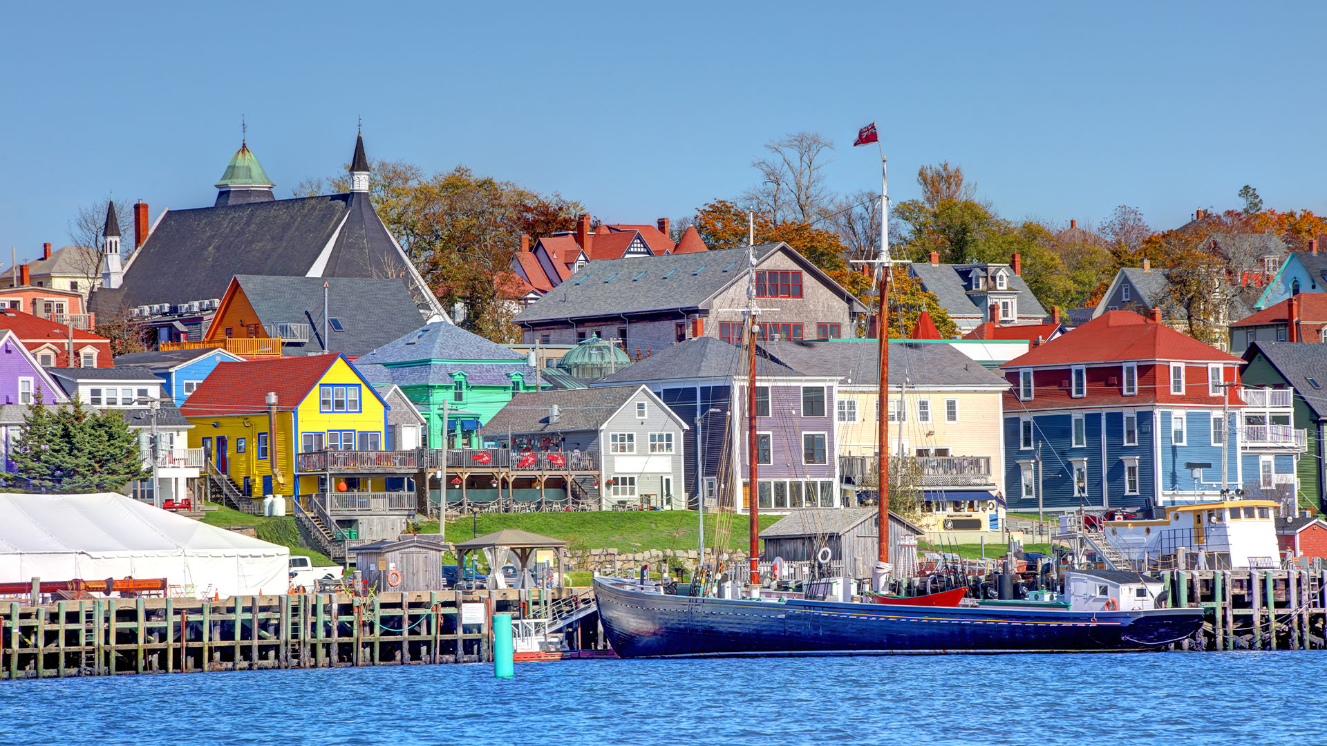 Lunenburg Harbour, Nova Scotia