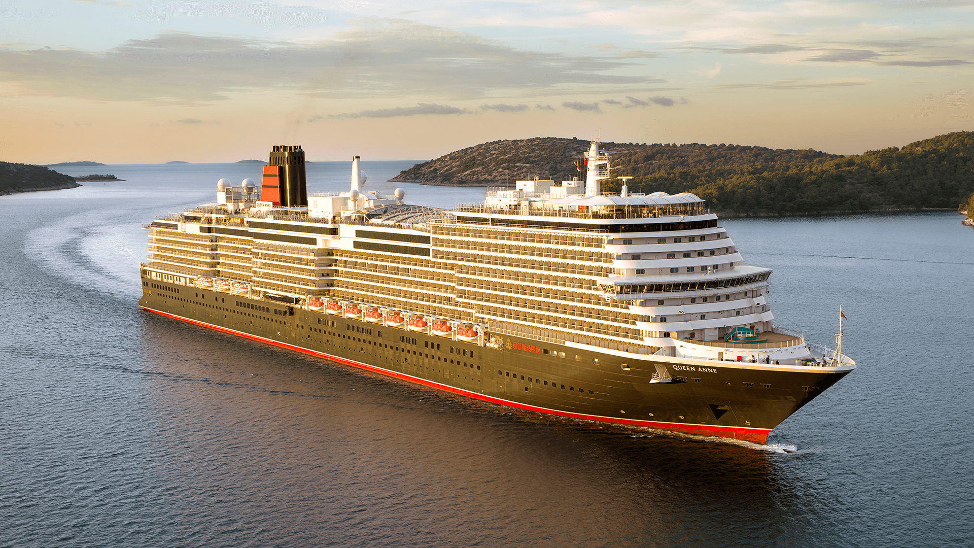 Queen Anne cruise ship 