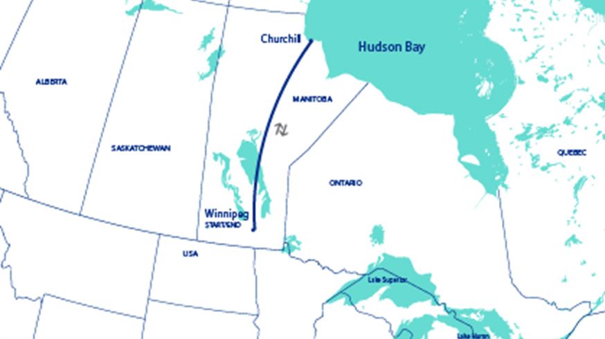 Simplified Under the Arctic Sun Beluga Whale Safari Tour Map